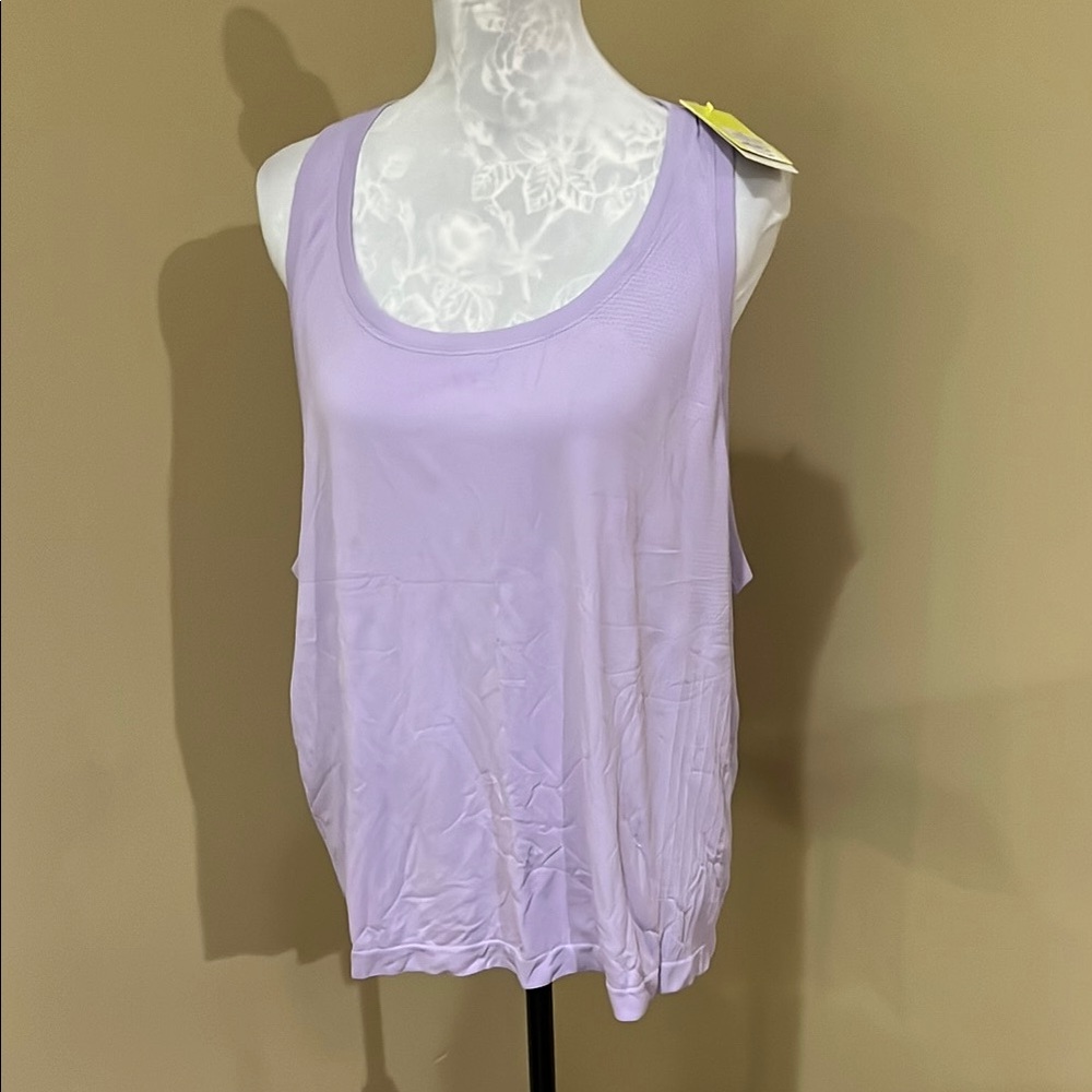Athletic light purple seemless core Tank Top by All in Motion size 1x